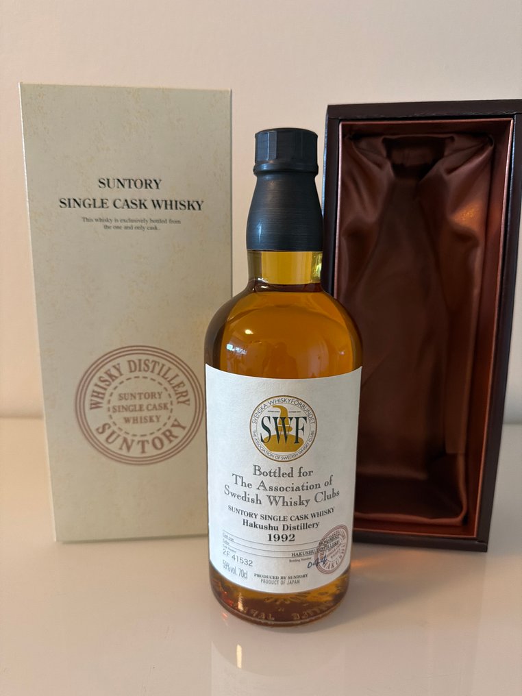 Hakushu 1992 Owner Cask Bottled for The Association of Swedish Whisky Clubs - Suntory - 70cl #1.0