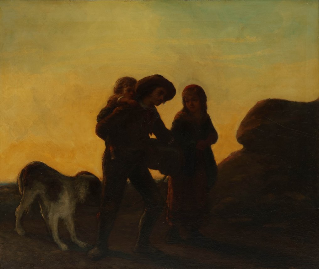 Carel Frederik Bendorp (1819-1897) - De passanten #1.0