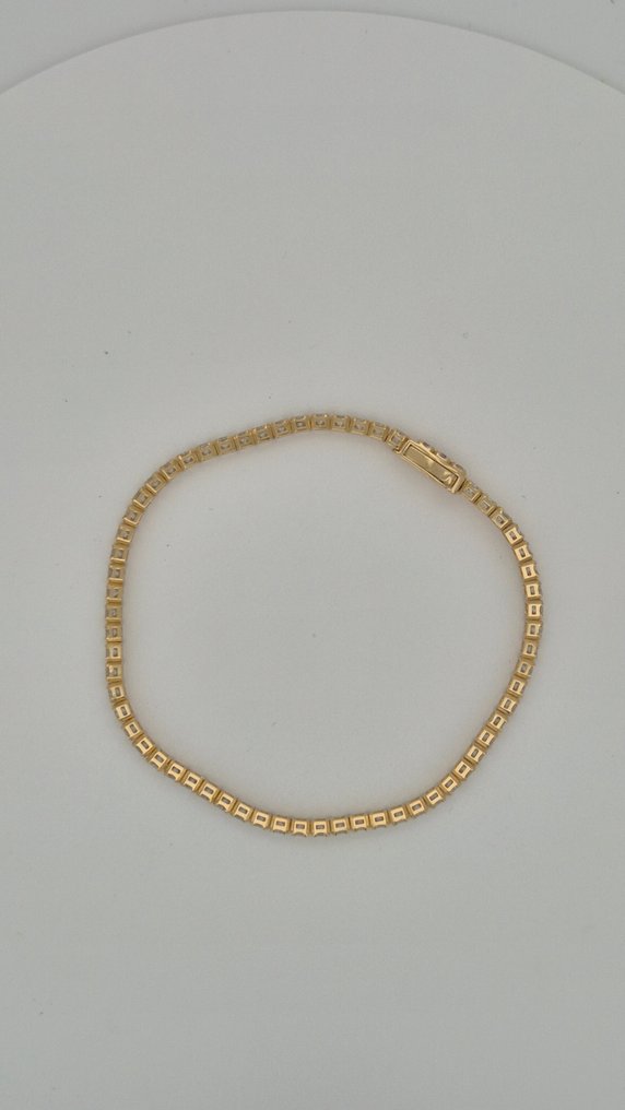 Karkötő - 14 kt. Sárga arany - 4.60ct. tw. Gyémánt (Laboratóriumban előállított) #4.3