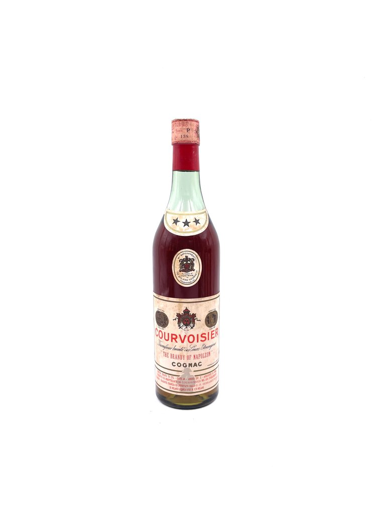Courvoisier - Cognac Three Star "The Brandy of Napoleon" - b. Anni ‘60 - 73 cl #1.0