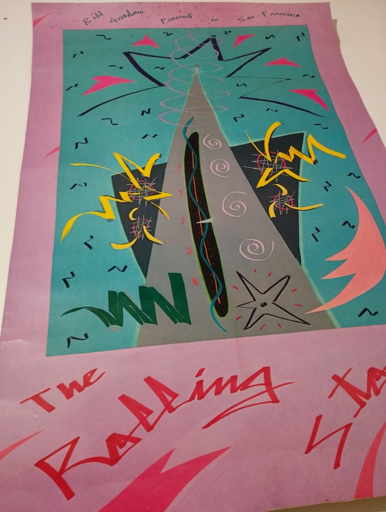 Rolling Stones - American Tour 1981 Litho, San Francisco #2.1