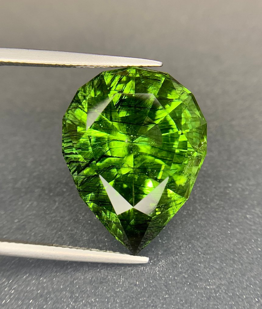 没有保留价 橄榄石  - 35.21 ct - 国际有色宝石协会（ICA GemLab） - 稀有的 Ludwigite #3.2