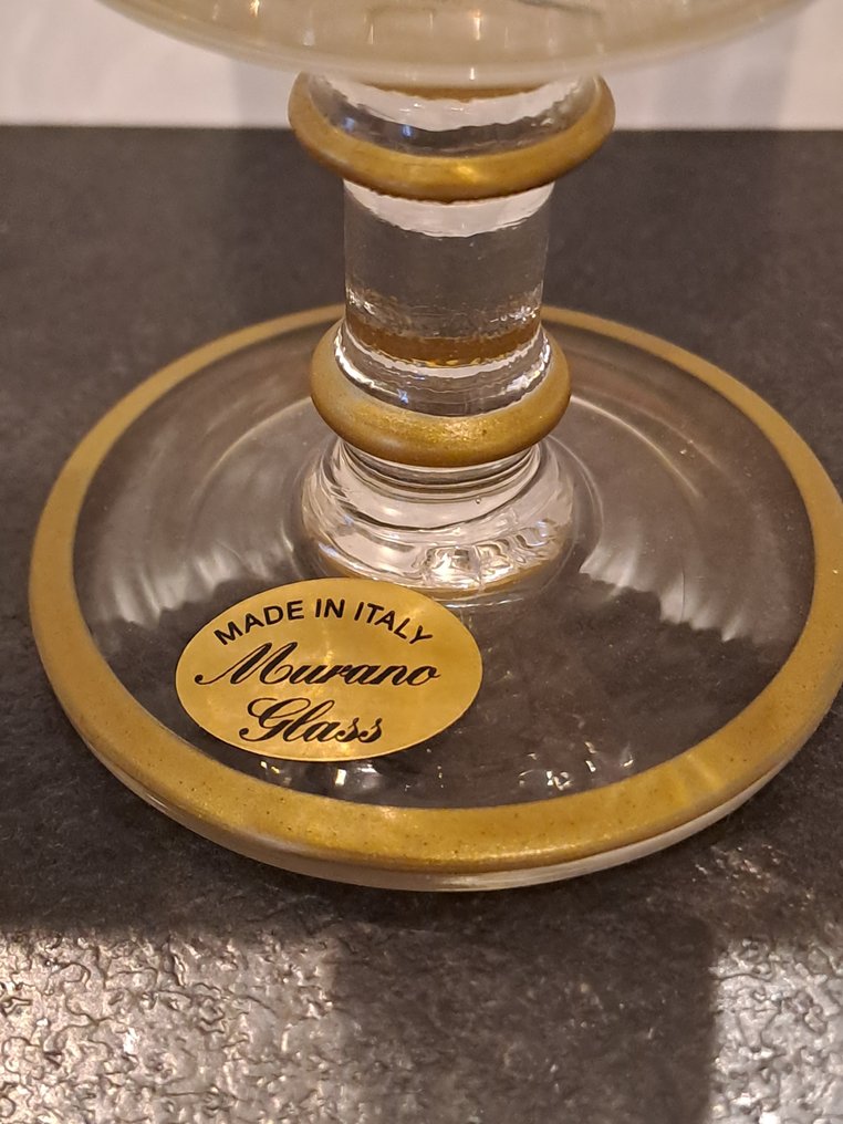 杯具組 (6) - 穆拉诺玻璃和黄金 #4.3