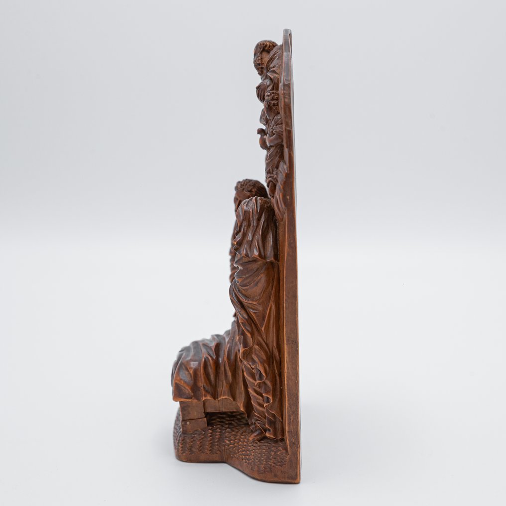 Treskjæring, buksbom, 1700-tallet - Buksbom - 1700-1750 #4.3