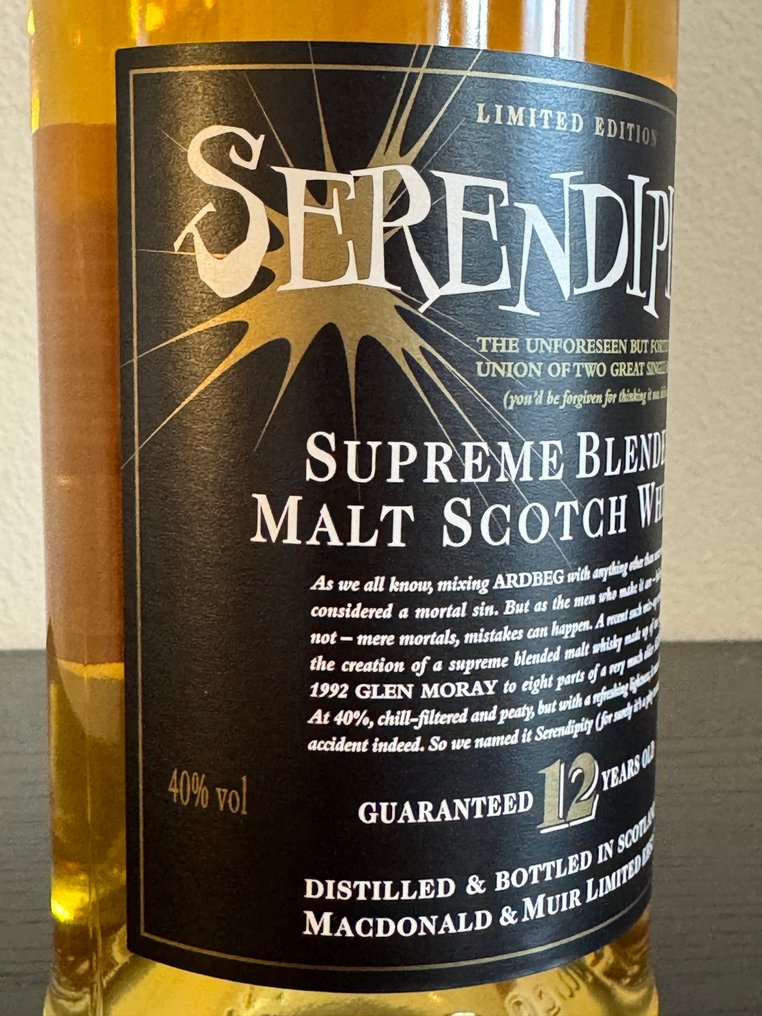 Serendipity 12 years old - Ardbeg & Glen Moray - b. 2005 - 70cl #2.1