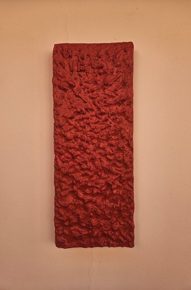 Bernard Aubertin (1934-2015) - Monocromo rosso #2.1