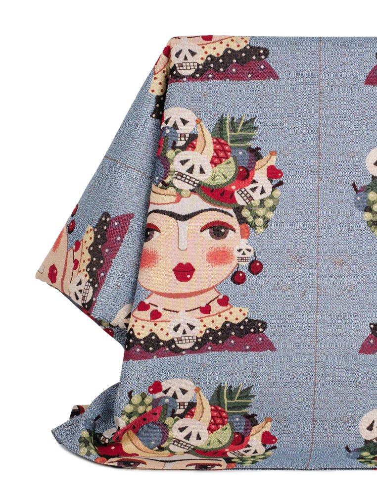 弗里达·卡洛 - 波普艺术 - 高级哥布林织物 - 室内装潢面料 - 2.8 m - 2.8 m #1.0