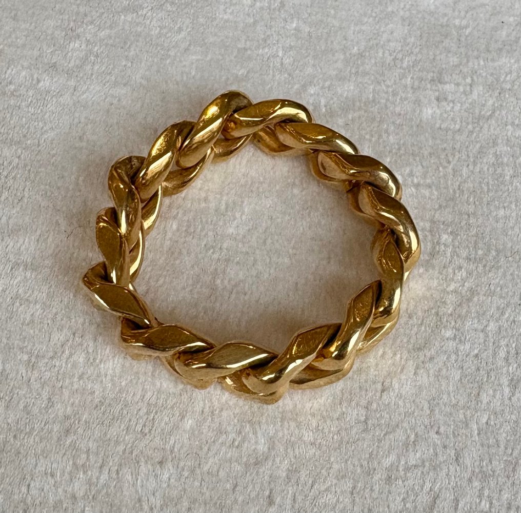 Bague - 18 carats Or jaune #1.0