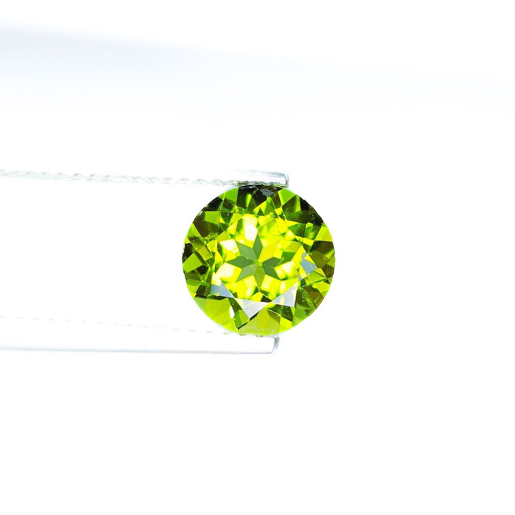 Ingen mindstepris - 2 pcs Peridot - 4.39 ct - International Gemological Institute (IGI) - par #3.2
