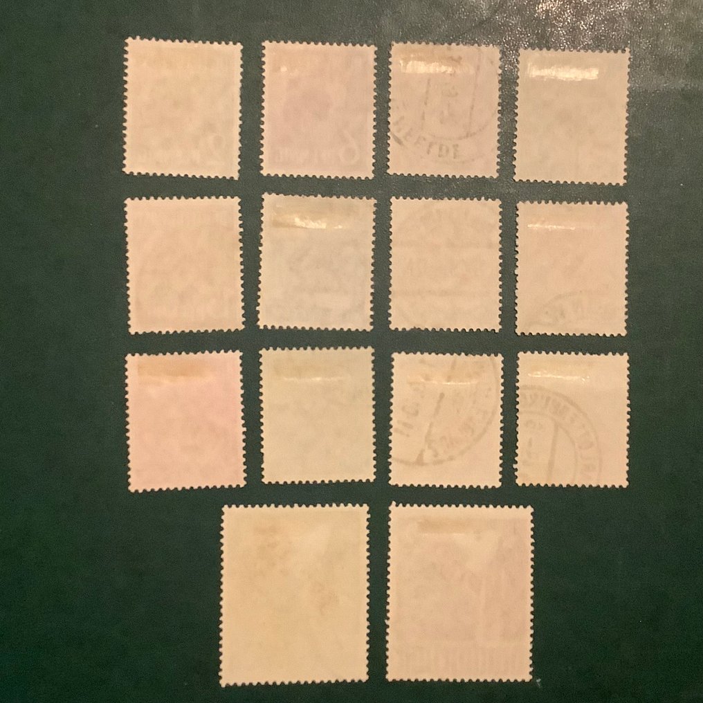 Berlin 1949 - Roodopdruk (U) - Michel 21/34 #4.3