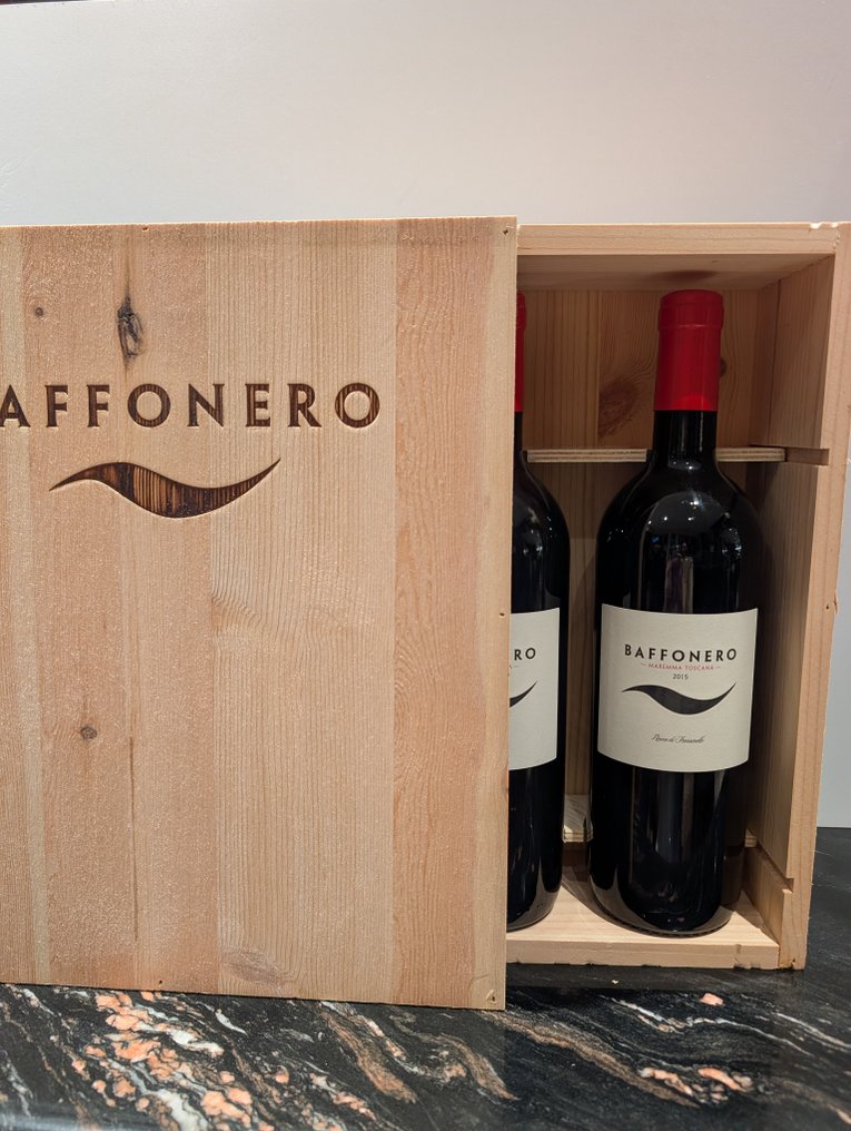 2015 Rocca di Frassinello, BaffoNero - 托斯卡纳 - 3 Bottle (0.75L) #1.0