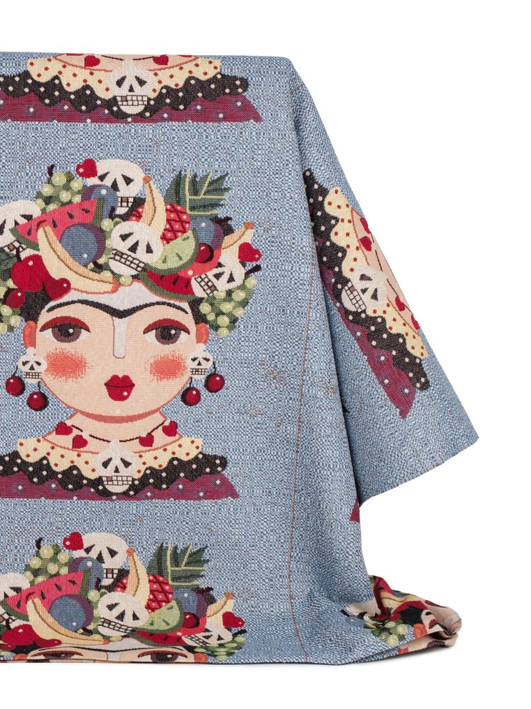 弗里达·卡洛 - 波普艺术 - 高级哥布林织物 - 室内装潢面料 - 2.8 m - 2.8 m #1.0