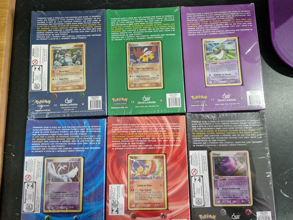 Pokémon - 6 Box - EX #3.2