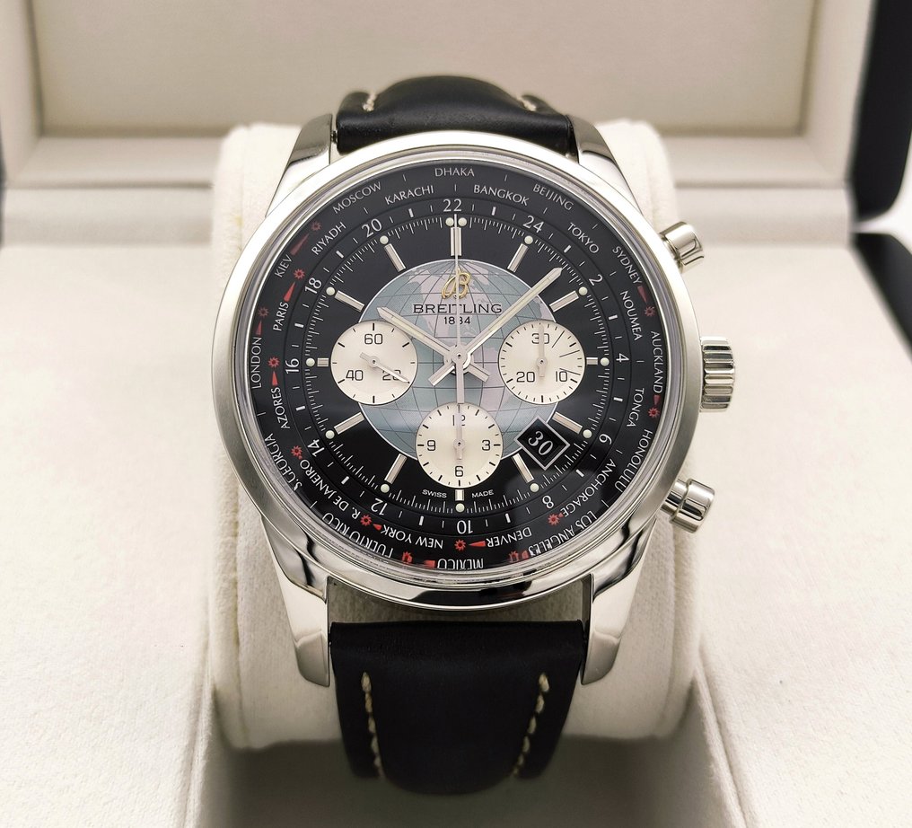 Breitling - Transocean Chronograph Unitime - AB0510 - Uomo - 2010-2020  #2.1