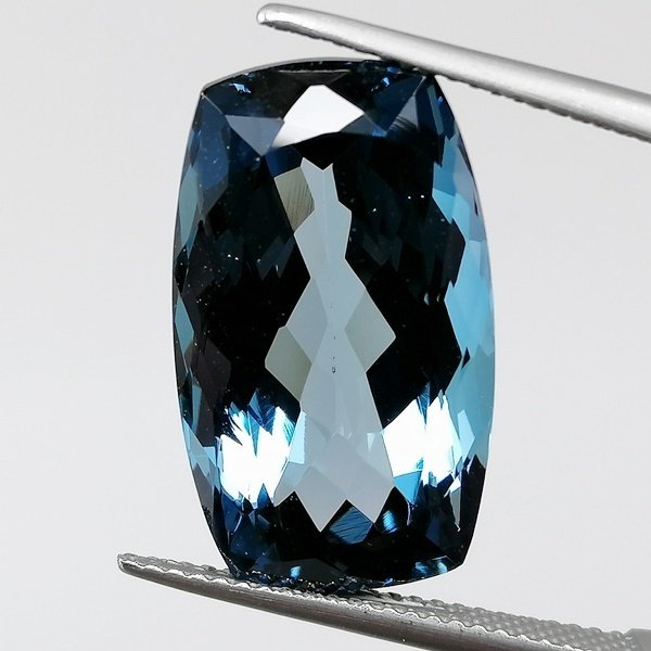 Μπλε Τοπάζιο - 20.17 ct - Instituto Gemólogico Español (IGE) #1.0