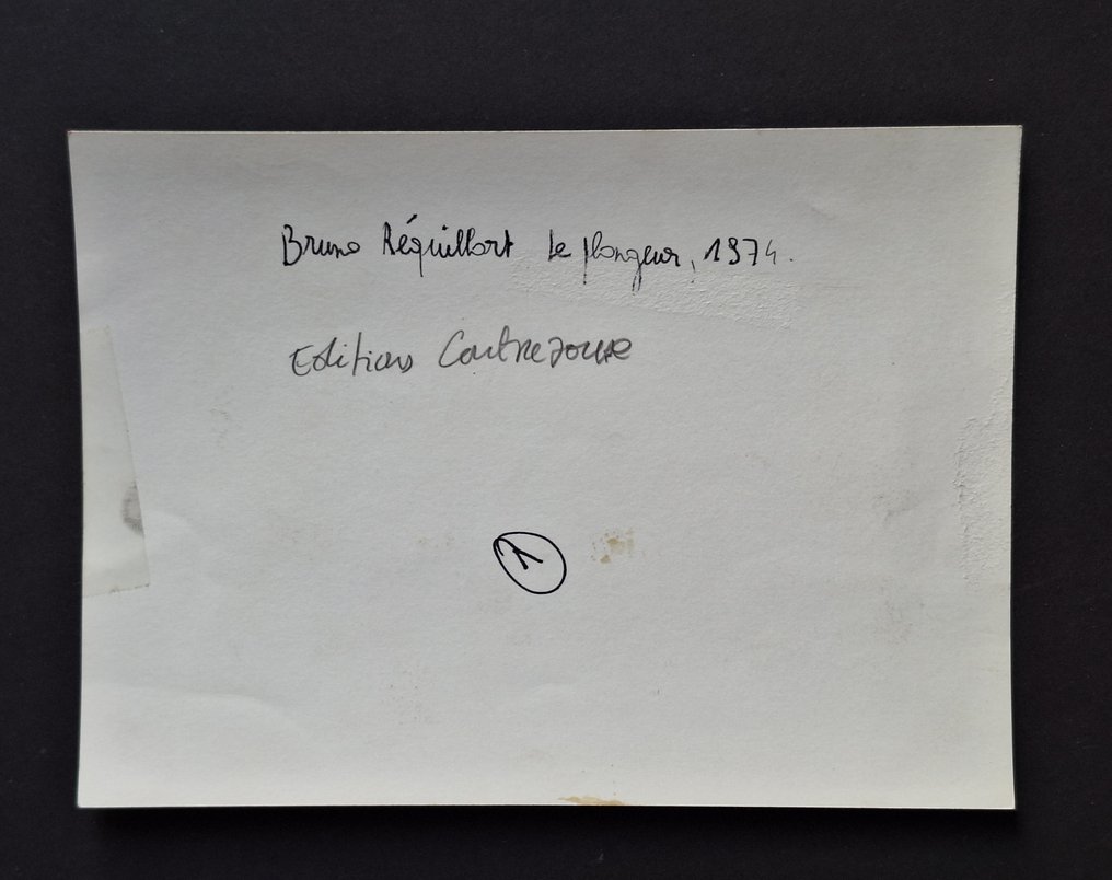 Bruno Réquillart (1947-) - Le plongeur, 1974 #4.3