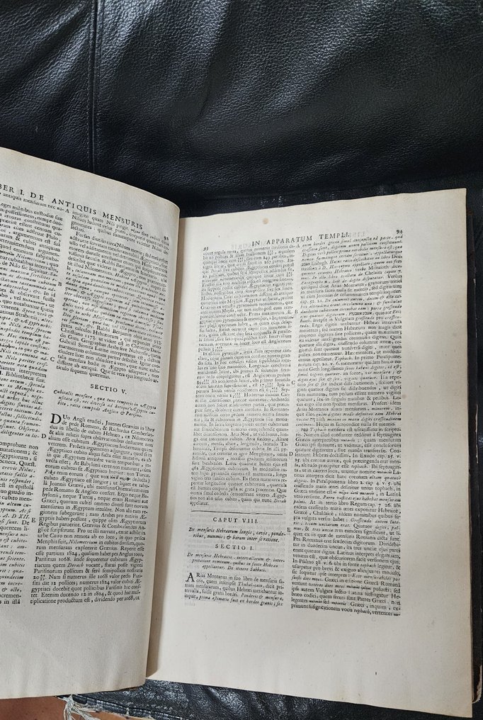 Bernardo Lamy - De Tabernaculo Foederis, De Sancta Civitate Jerusalem, Et De Templo Ejus - 1720 #2.1