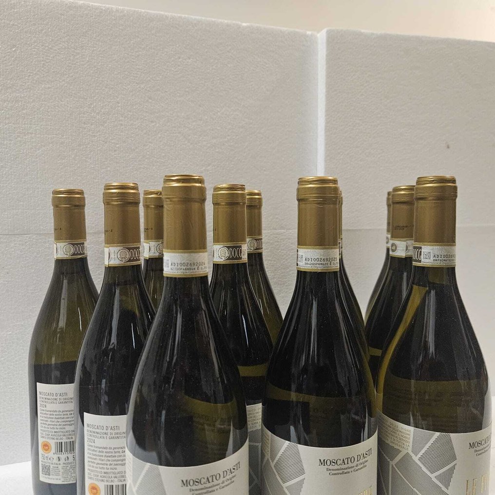 2025 Vallebelbo, Le Filere Moscato D'Asti - Piemonte DOCG - 12 Flaskor (0,75L) #1.0