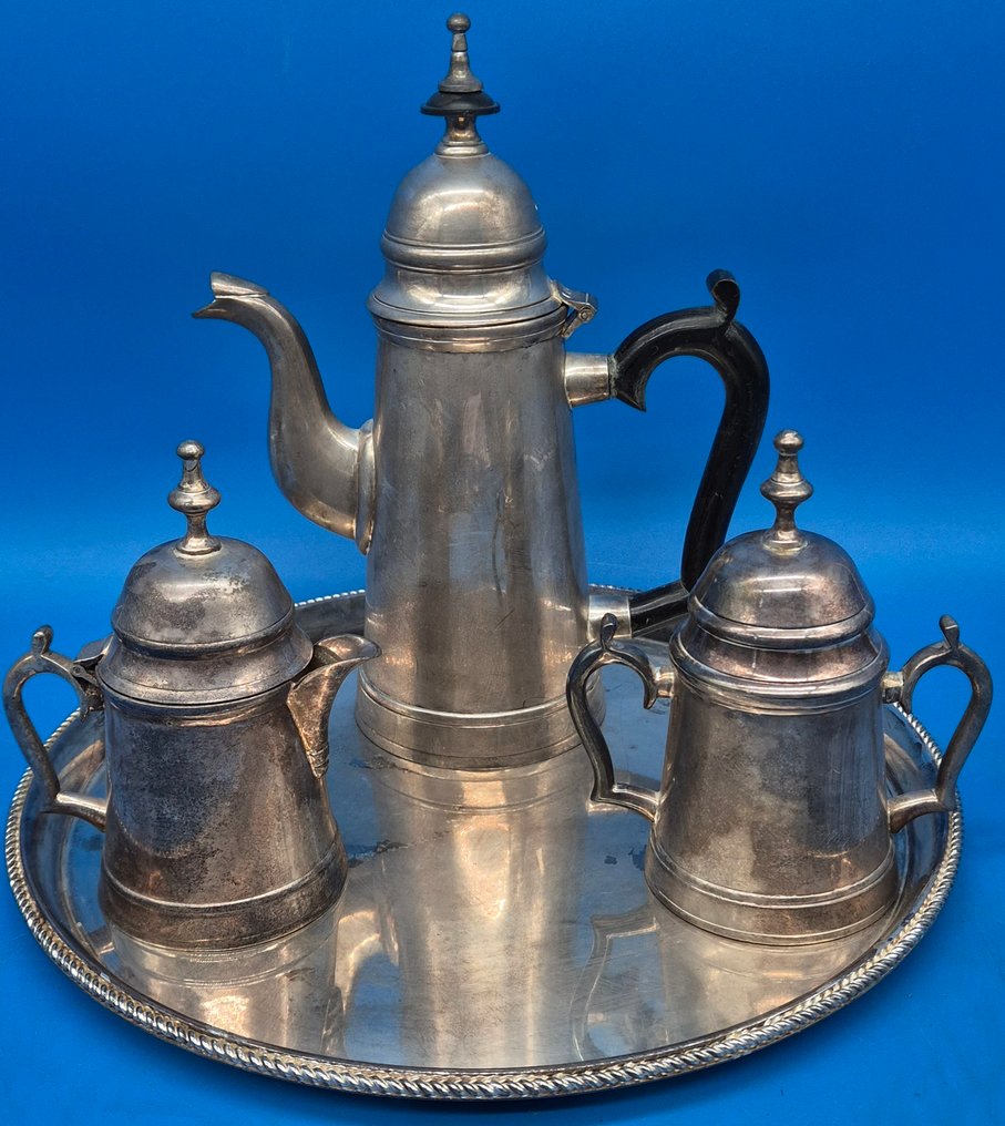 Set da caffè - IMF – Silberplattiertes Kaffee- und Teeservice – silver plated - Placcato argento #1.0