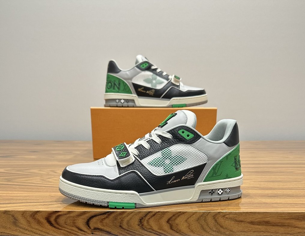 Louis Vuitton - LV Trainer Monogram Strap - Sneakersy - Rozmiar: EU 43.5 #2.1