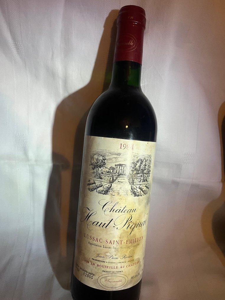 1984 Chateau Haut Piquat - Lussac Saint Emilion - 3 Garrafas (0,75 L) #4.3
