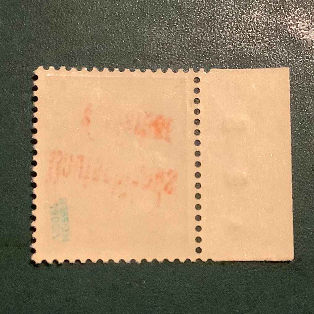 德國 - 當地郵政區 1945 - 梅本：6Pf 希特勒带绿色印刷 - 经过检验的 Vogel - Michel B1 #2.1