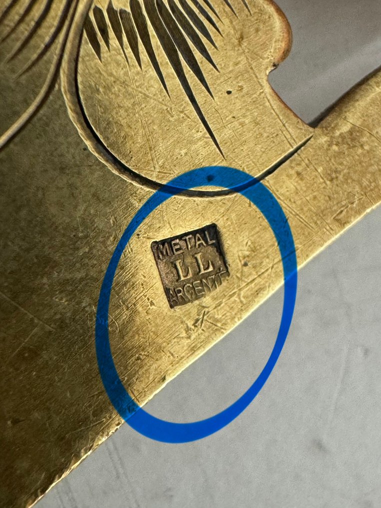 Minerva - Σετ μαχαιροπίρουνων για ψάρι (2) - Ορείχαλκος, Ασημί #2.1