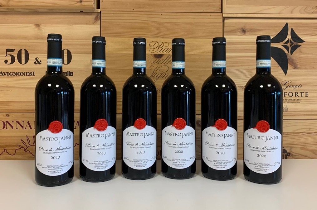 2020 Mastrojanni Rosso di Montalcino - Tuscany - 6 Bottles (0.75L) #1.0