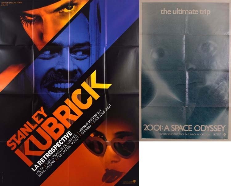 Stanley Kubrick Original Movie Posters Lot #1.0