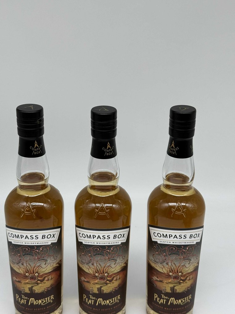 Compass Box The Peat Monster  - 70cl - 3 bottles #3.2