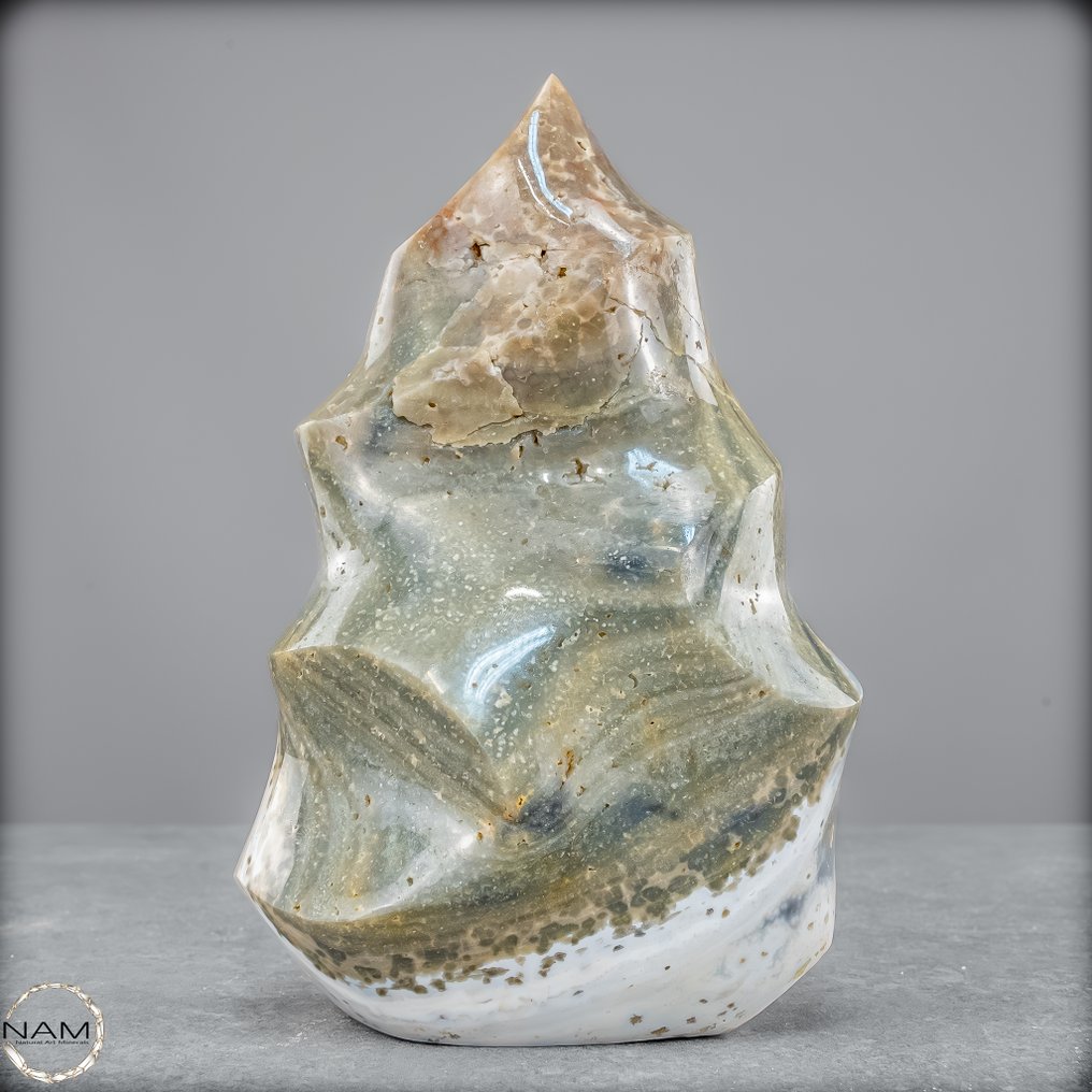 古砂ゆめページ Beautiful jasper-agate flame a fascinating symbiosis of color