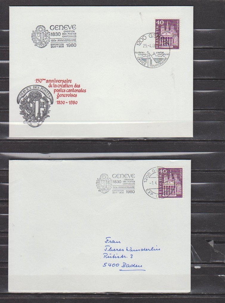 Schweiz 1937/2008 - Schweiz große Sammlung von 1937-2008 mit exklusiven verschiedenen FDCs + Blöcken mit einem enormen - Zwitserland grote verzameling 1937-2008 van exclusieve verschillende FDC's + blokken met een enorme #4.3