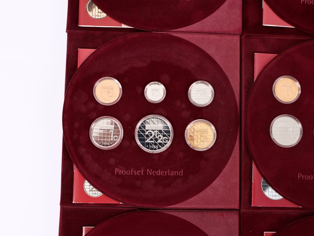 Nederland. Proofset Guldens 1996 / 2001  (Zonder minimumprijs) #4.3