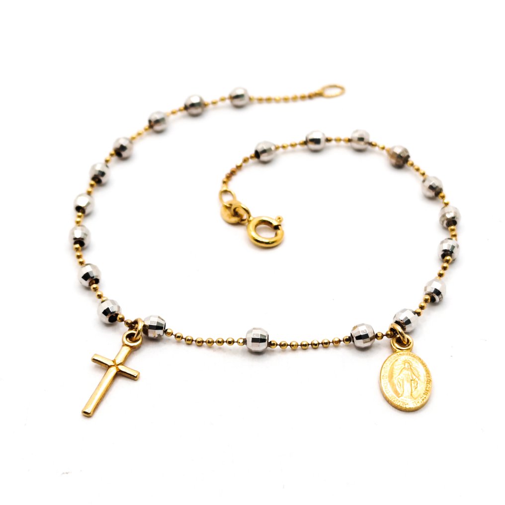 Armband - 18 kt Gelbgold, Weißgold #2.1