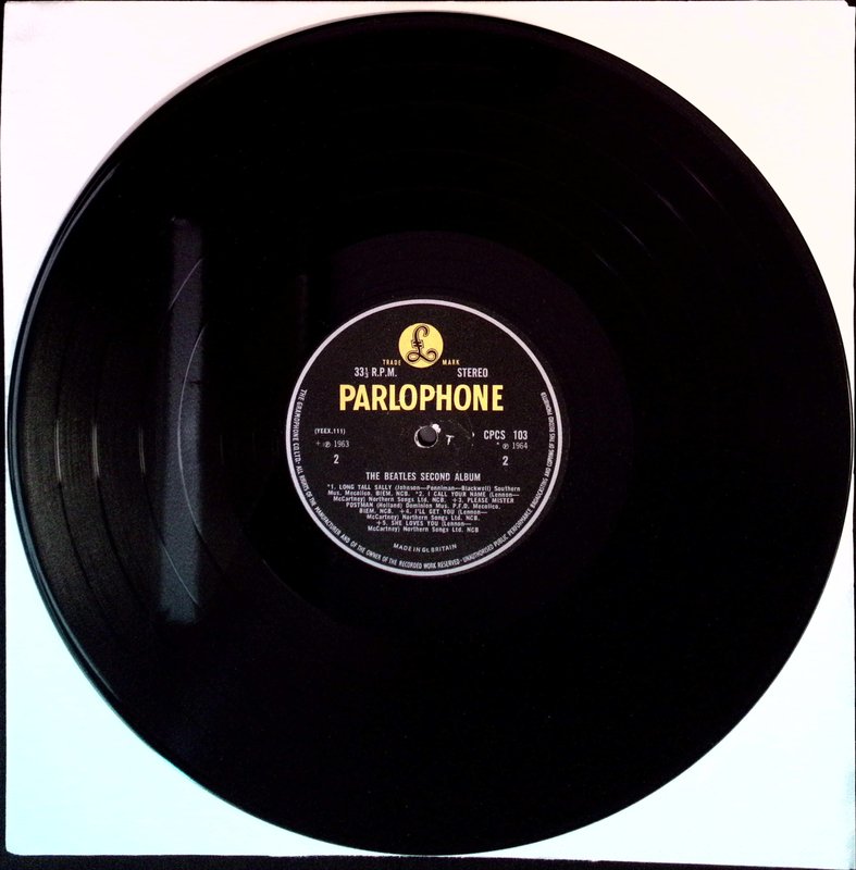 甲壳虫乐队 - Second Album - EXPORT CPCS - RARE! - 黑胶唱片 - 1965 #3.2