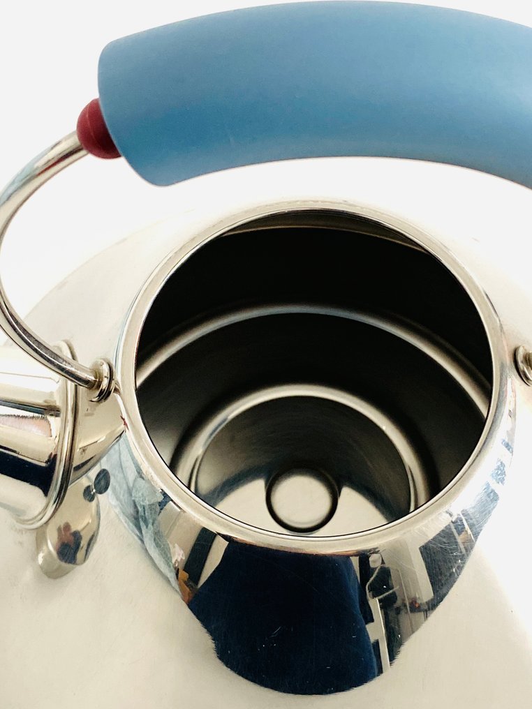 Alessi - Michael Graves - Bollitore - Modello 9093 - Acciaio, Resina Termoplastica - BIRD #3.2