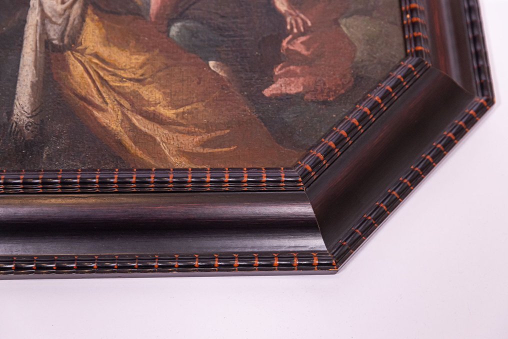 18世纪威尼斯画作，崇拜三王 - 油画颜料 - 1700-1750年 #3.2