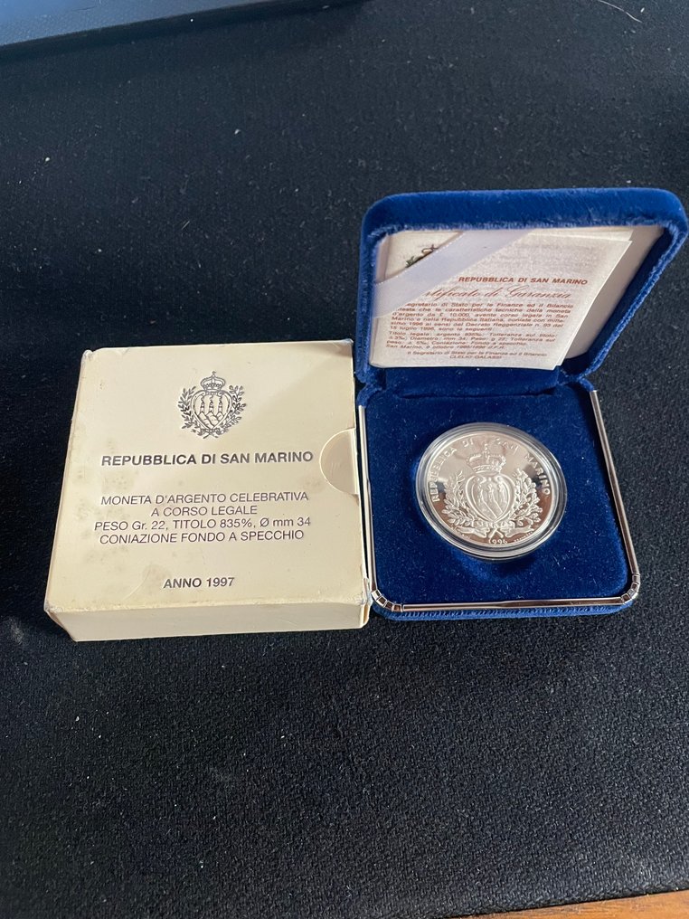 Σαν Μαρίνο. 10.000 Lire 1996 (χωρίς τιμή ασφαλείας) #2.1