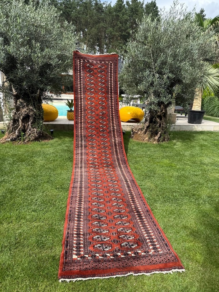 Κορυφαίος δρομέας XXL από το Πακιστάν - Χαλί - 465 cm - 93 cm #1.0