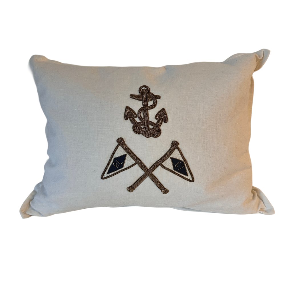 Ralph Lauren Sengetøj i hvid Bayview-kollektionen - Pude #1.0