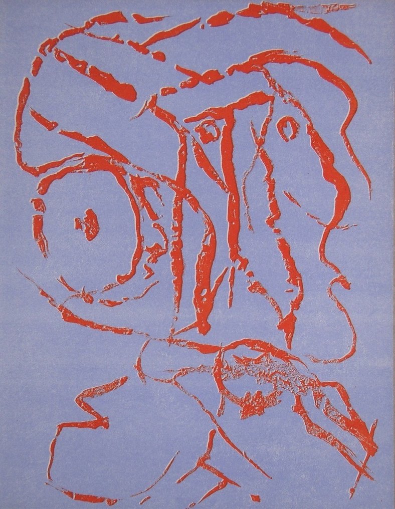 Pierre Alechinsky (1927) - Personnage surréaliste #4.3