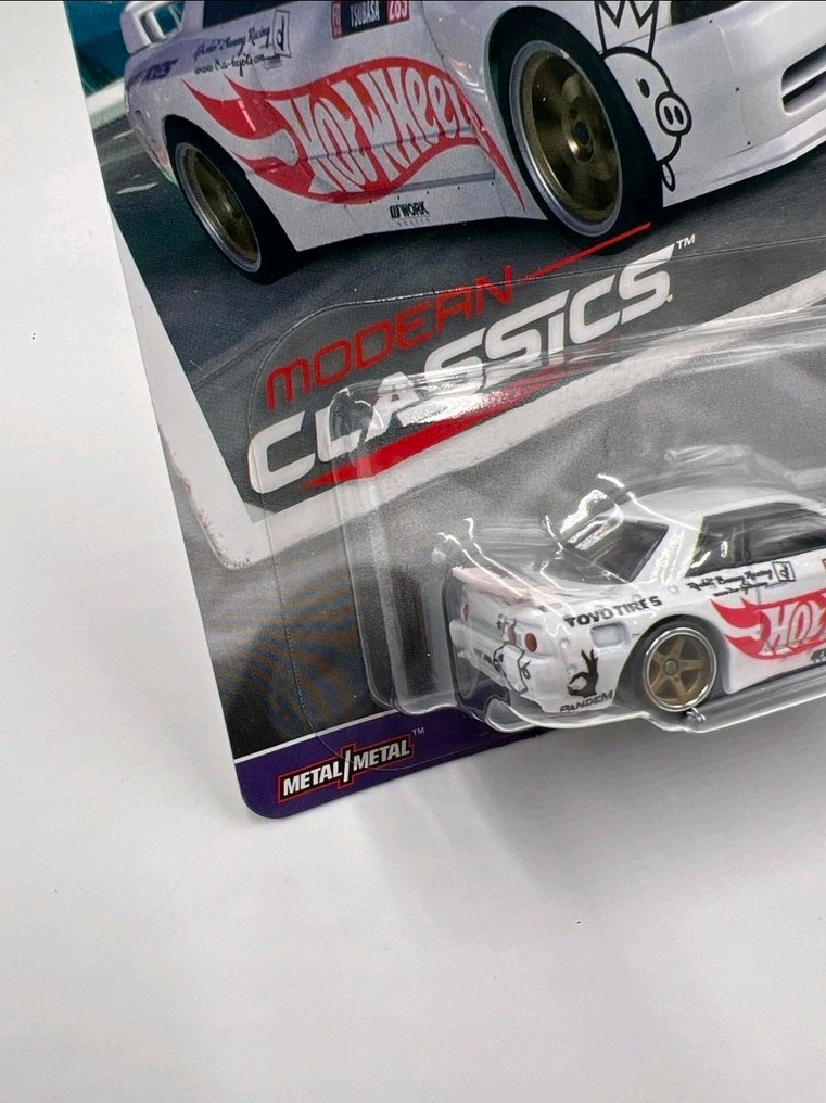 Hot Wheels 1:64 - Modellauto - *No Reserve*Hot Wheels Premium Modern Classics - Nissan Skyline GT-R (R32) Pandem (Modern Classics 1/5) - 1:64 - Metall/Metall mit echten Fahrern - #3.2