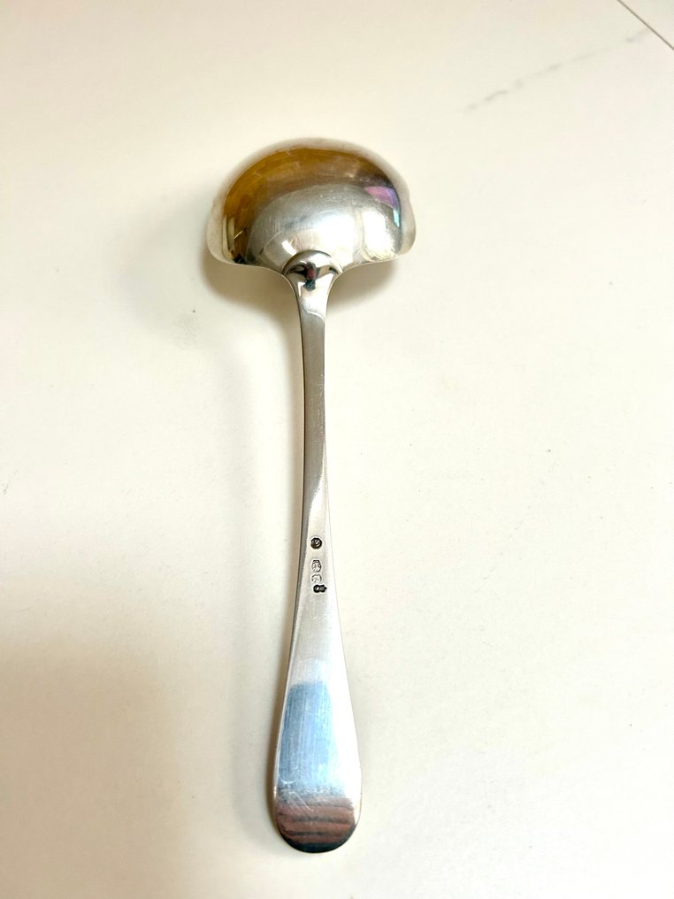 Vassoio di portata per verdure - .835 argento - Mestolo d'argento #1.0