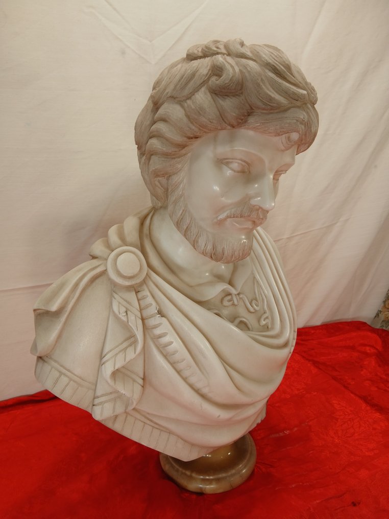 雕塑, Marco Aurelio - 67 cm - 大理石 - 1960 #3.2