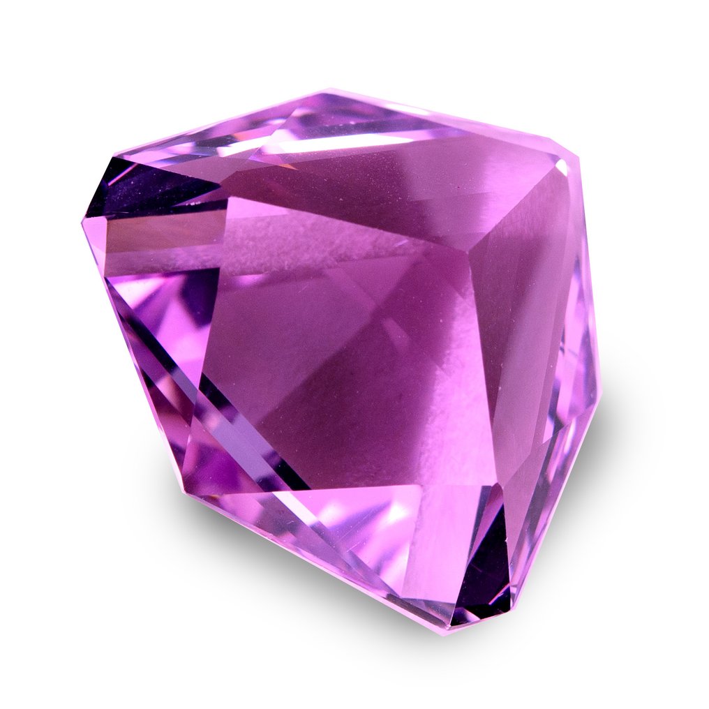 Ροζ Κουνζίτης  - 131.03 ct - International Gemological Institute (IGI) #4.3