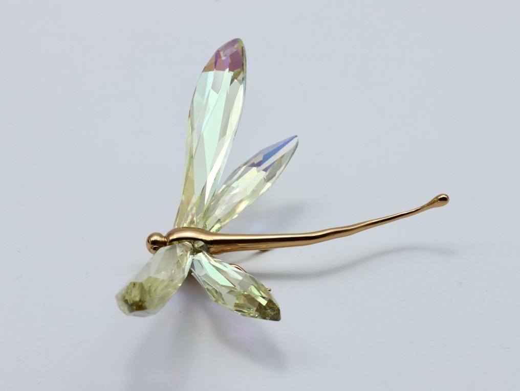 Statuetta - Swarovski - Paradise insect Adelia (Boxed + certificate) - Cristallo #3.2