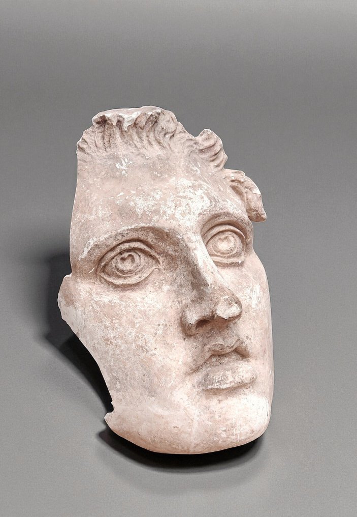 Κεφάλι - Mascherone Testa Apollo del Belvedere (Musei Vaticani) - Γύψος #4.3