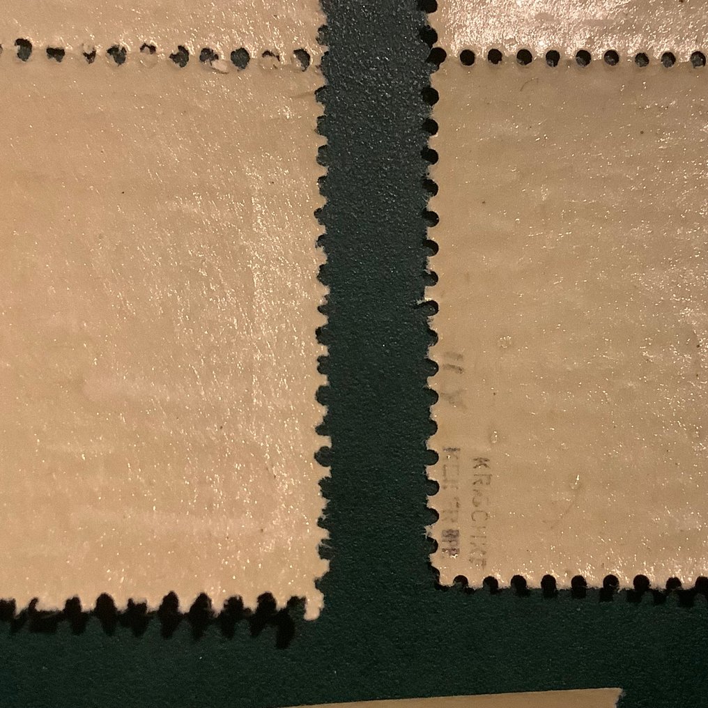 Empire allemand - Occupation de la Russie (1914-1918) 1941 - Pleskau : émission complète en type par - certifié Krischke - Michel 10/12 by #4.3