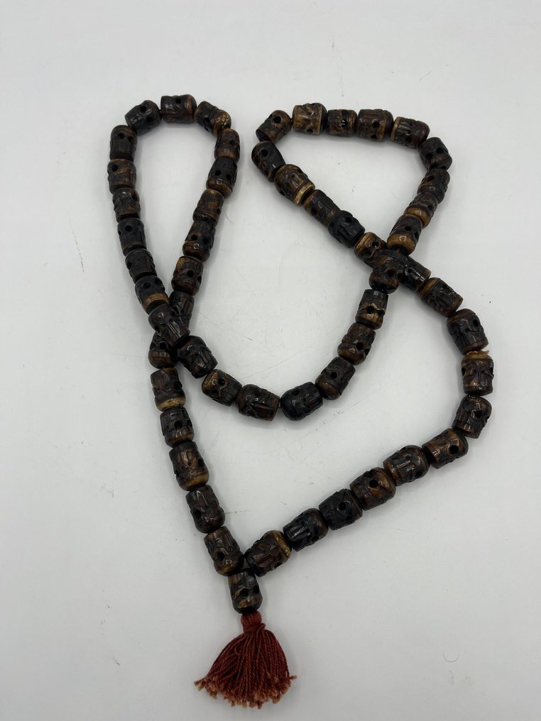 Scull Mala - horn - Nepal - 20th century #1.0