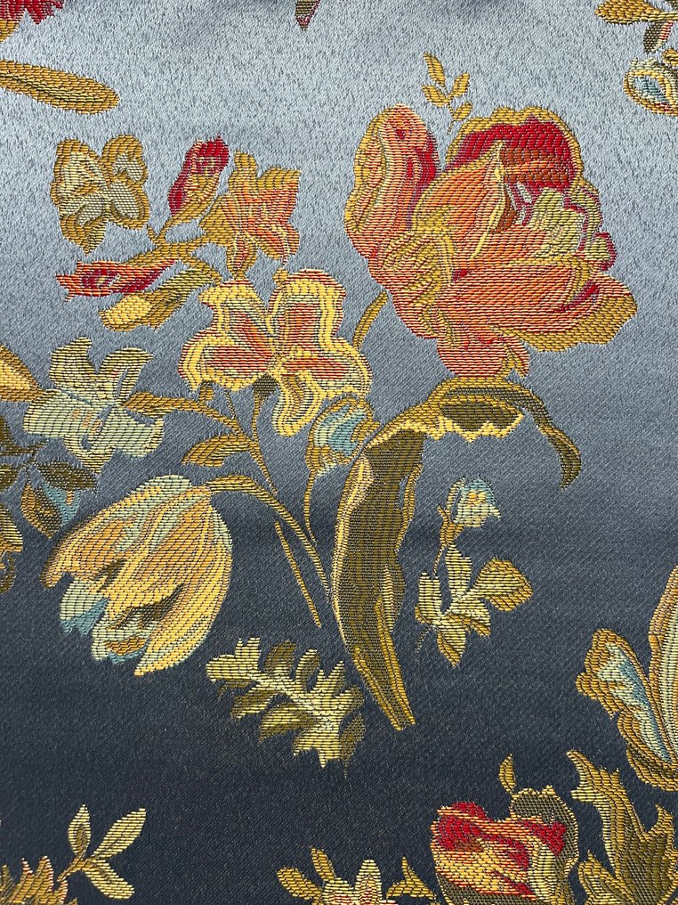 Αποκλειστικό runner κεντρικό τραπεζομάντηλο damascato από μείγμα μεταξιού. - Κέντημα  - 290 cm - 35 cm #4.3